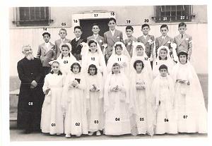 COMMUNIONS ORAN MARAVAL NOTRE DAME DE LOURDES 19XX N04
